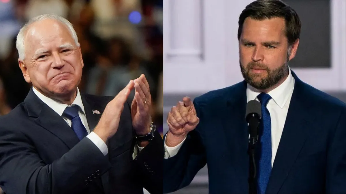 US Elections 2024 VP Candidate Tim Walz Agrees To October 1 Debate On